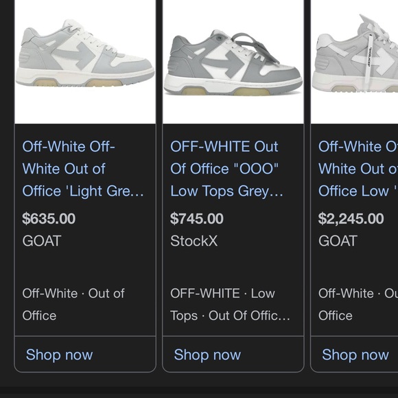 “ Off White “ —- “ Out of office “ Virgil Abloh - Picture 6 of 7